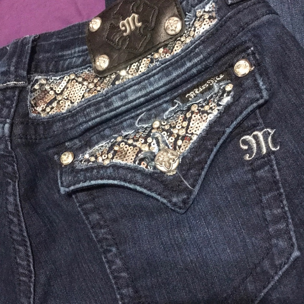 Women’s Size 30 Dark wash Boot Cut Miss Me Jeans